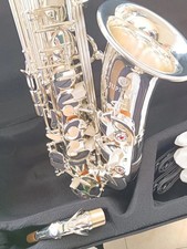 Brand New silvering Alto Saxophone E-Flat High Quality Jupiter JAS 700Q Eb Sax 