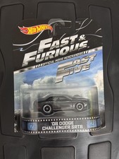 Hot Wheels Retro Entertainment Fast Furious Dodge Challenger SRT8