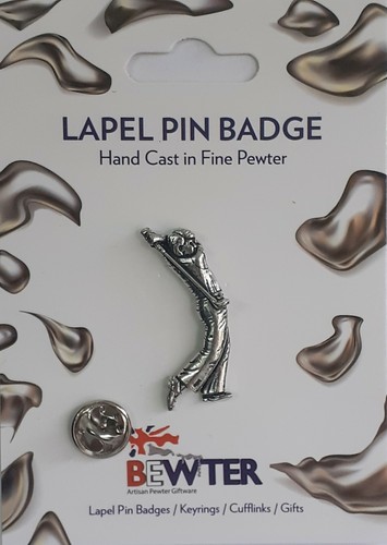 English pewter golfer - pewter,,