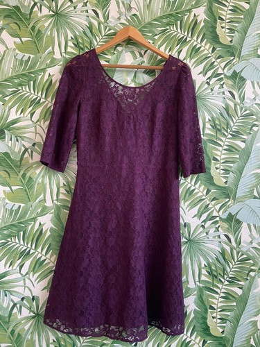 Next purple fit and flare - fit,