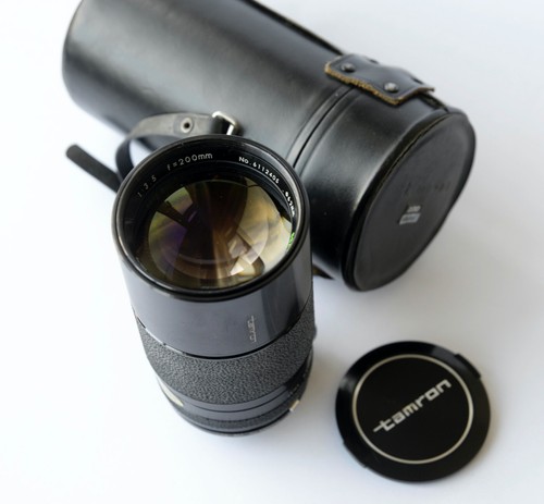 Tamron adaptall 200mm - tamron, f3.5