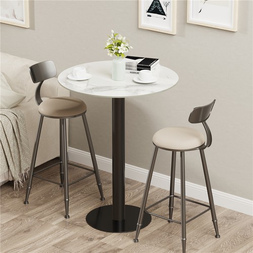 Tall round bar - tall, table