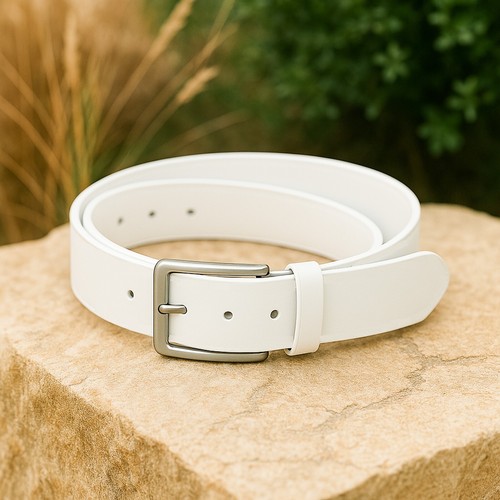 White mens leather - white,