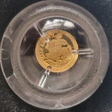 Fabula Aurum 2009 St George & Dragon Gold Half Crown Fine Gold Coin