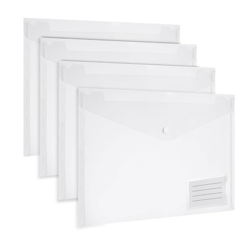 Clear plastic wallets - plastic, stud