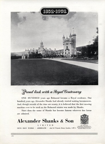 Original 1952 advert for