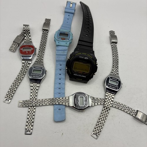 Vintage digital lcd watch lot - digital,