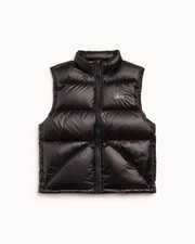Stussy Black Puffer Vest |