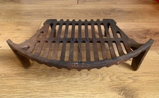 Vintage 16"  Fire Grate  Open Fireplace  4 Leg   Cast Iron
