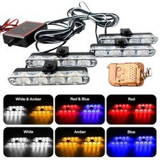 4LED Car Red/Blue Police