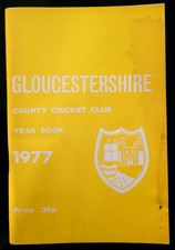 1977 GLOUCESTERSHIRE COUNTY CRICKET CLUB Year book, Excellent!