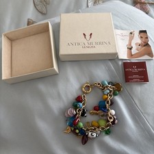 Vintage Antica Murruna Venezia Starfish Murray Bead Bracelet