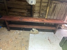 Large rustic scaffold board