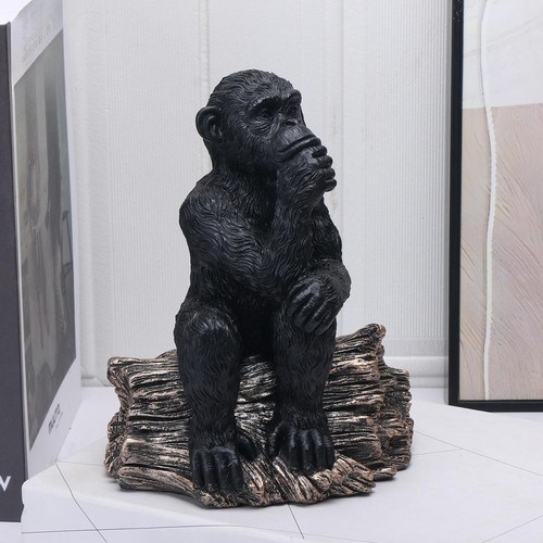 Gorilla statue desktop - statue,