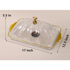 Large Rectangular Cake Plate