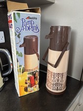 Retro Pump A Drink Flask By Aladdins