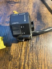 SUZUKI GSXR750 LEFT SWITCHGEAR GSXR 750 W SLINGSHOT LEFT HANDLEBAR SWITCH 