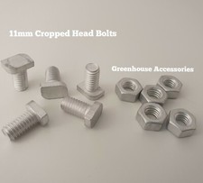 Greenhouse Bolts & Nuts 11mm
