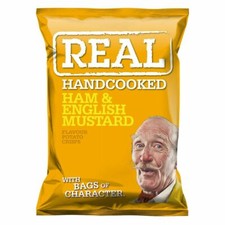24 x REAL Crisps Ham & English