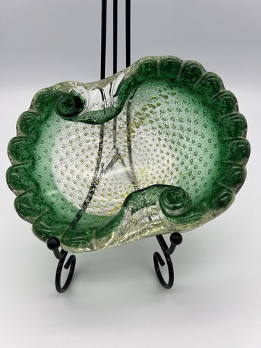 Murano emerald green glass - murano,