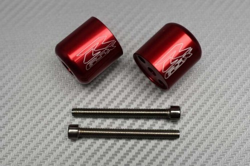 Red bar end grip - bar,