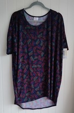 Lularoe Irma T-shirt Butterfly