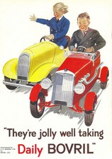 AD32 Vintage 1920's Bovril Advertising Advertisment Poster A4 Re-print