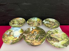 12 x Coalport Tale of a Country Village Robert Hersey Collectors Plates Full Set