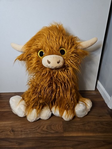 Huge scottish highlands cow - scottish,