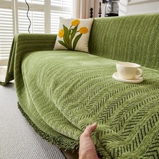 Green Herringbone Large