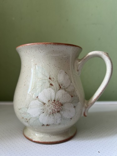 Rare denby daybreak footed mug - rare,