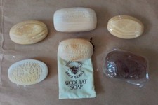 4) Job Lot. Vintage.  6 Soaps