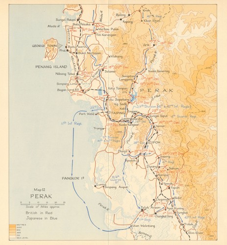 Perak japanese invasion of - perak.,