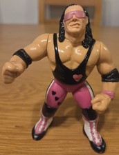 WWE BRET THE HITMAN HART HASBRO WRESTLING TOY ACTION FIGURE WWF SERIES 4