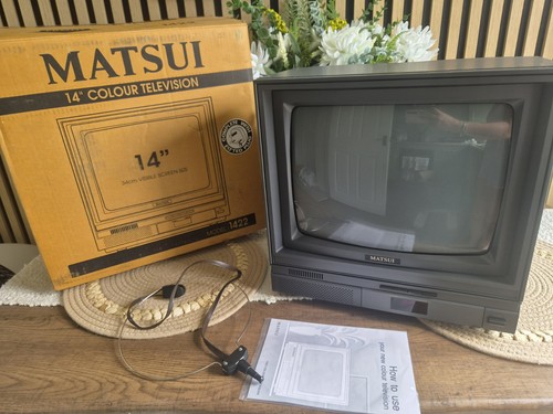 Matsui 1422 crt retro - tv,