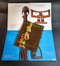 LEMPERTZ CATALOGUES (5) - TRIBAL ART