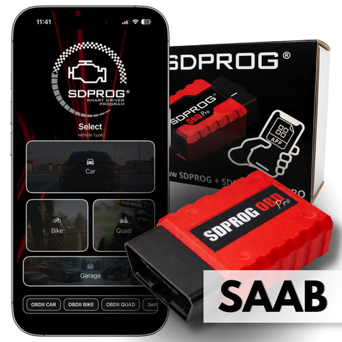 Saab sdprog obd pro - obd,