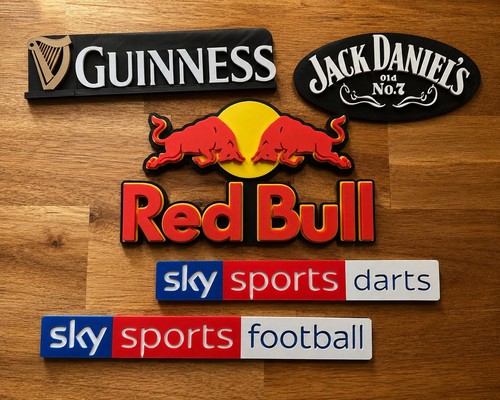 Sports sign bundle man cave - -,