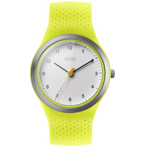 Braun sports watch white dial - watch,