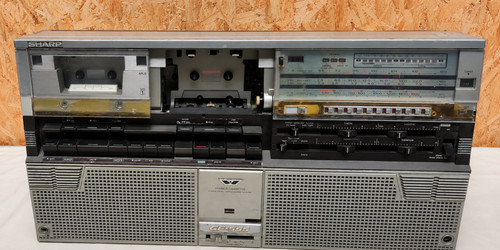 Sharp 555 stereo radio - sharp,