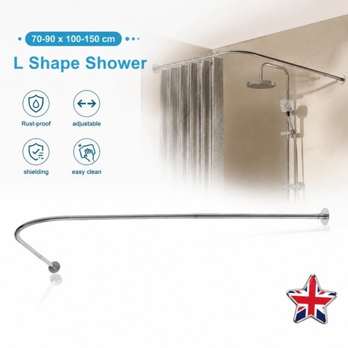 Shower curtain rail - shower, l