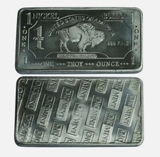 Nickel buffalo 999 fine - 1, .999