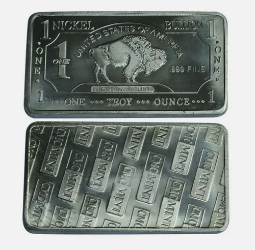 Nickel buffalo 999 fine - buffalo,