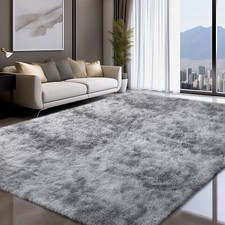Fluffy Rugs Anti-Slip Large SHAGGY RUG Super Soft Mat Living Room Bedroom Carpet