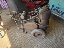 Antique Petrol Driven Air Compressor on wheels  NO RESERVE AUCTION 5 DAY