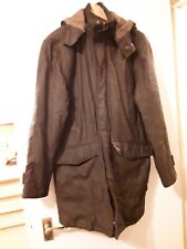 CHRISTIANO BALDINUCCI  DESIGNER MENS BROWN PARKA COAT SIZE S