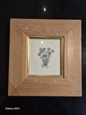 Old floral print red ragged - old,