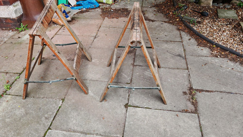 Pair wooden foldable - pair,
