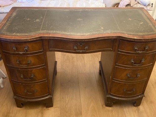 Antique reproduction bureau - antique,