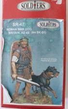Soldiers 54mm Roman War Dog